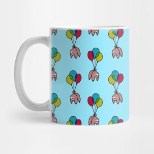 Balloon Sloth Pattern Mug